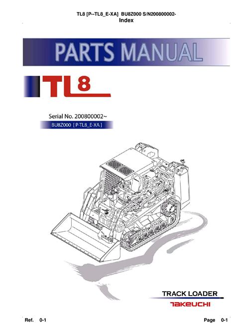 takeuchi tl8 oil separator manual